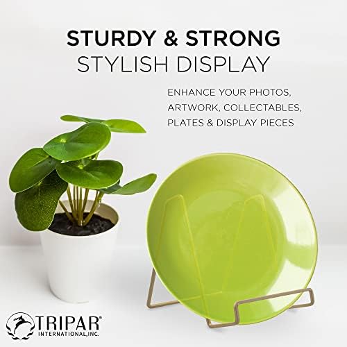 Tripar 6 Gold Painted Square Easel Stand