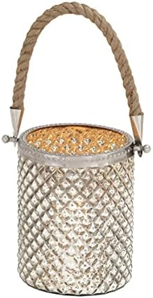 Clear Glass Coastal Lantern 13 x 5 Beach