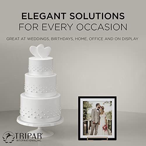 Tripar 6 Gold Painted Square Easel Stand