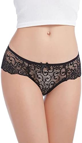 Womens High Waisted Breathable Cotton Thongs Plus Size Invisible G String
