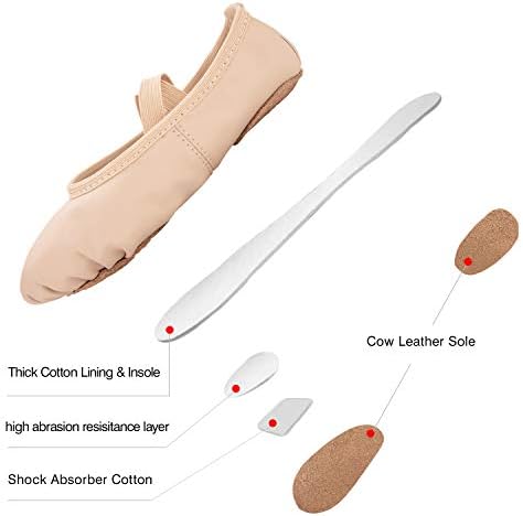 RoseMoli Ballet Shoes for Girls Kids Women Anti-Slip Yoga Slippers