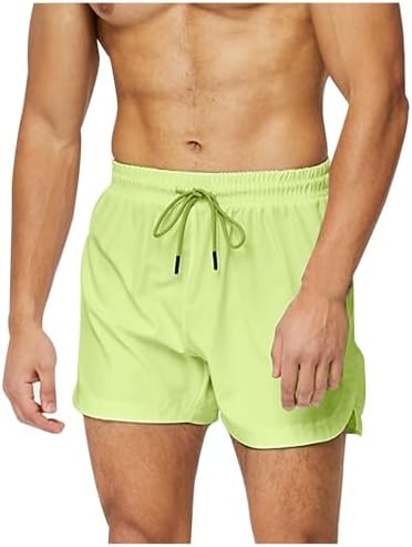 Mens Lightweight Elastic Waist Cargo Shorts