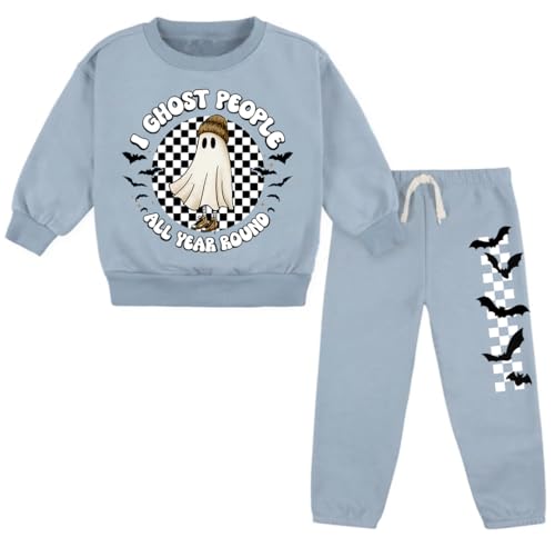 2-Piece i Ghost People Fleece Set for Kids 1