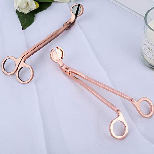 MUXSAM Rose Gold Candle Wick Trimmer Set 1