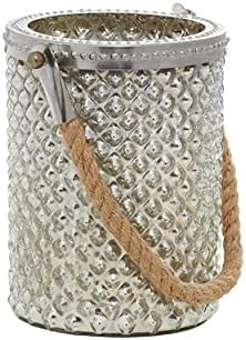 Clear Glass Coastal Lantern 13 x 5 Beach