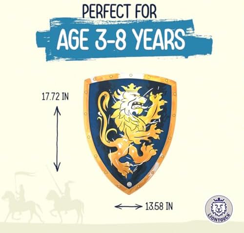 Liontouch Noble Knight Shield BlueLarge