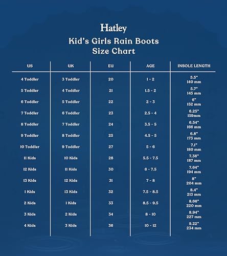Hatley Girls Kids Printed Rain Boots