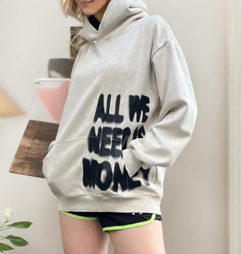 Dynict Unisex Y2K Colorful Oversize Hoodie