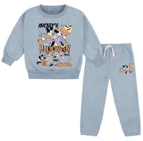2-Piece Baby Mickey and Minnie Halloween Fleece Set