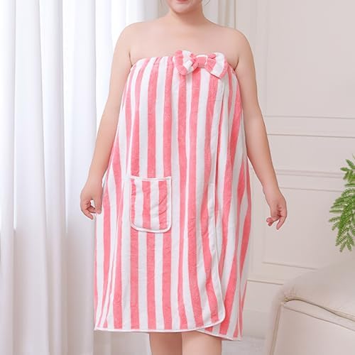 Oplxuo Plush Towel Wrap for Women and Girls 1
