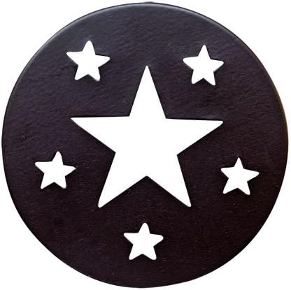 Heart of America Star Candle Jar Lid 3-14 Inch