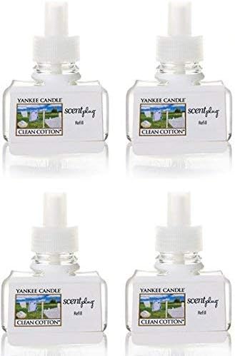 Yankee Candle Clean Cotton ScentPlug Refill 4-Pack 1