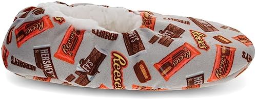 HERSHEYS Sock Slippers For Kids with Peanut Butter Cup Print