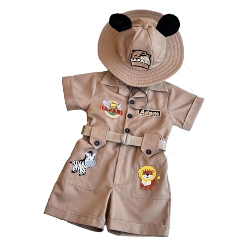 Personalized Safari Explorer Costume for Toddler 1