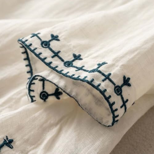 Linen Shirts for Women 2025 Trendy Oversized Button Down Blouse
