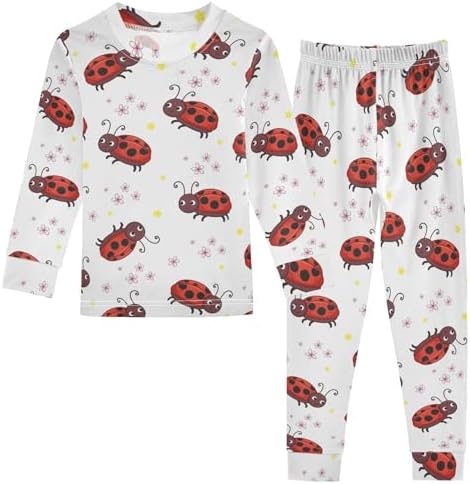 WIFIU Soft Cotton Pajama Set for Kids 18M-8Y