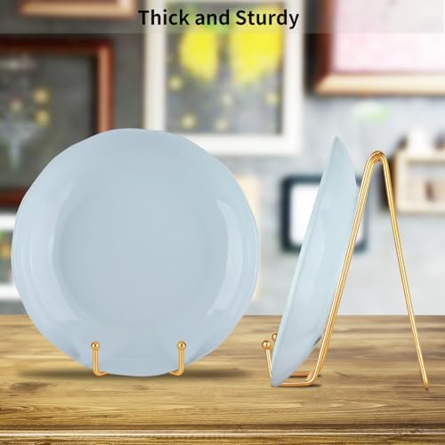 IBosins 5 Pack 8 Inch Plate Holder Display Stands 1