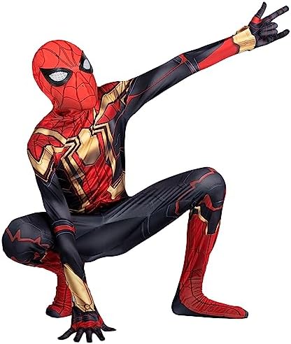 Marvel Spider-Man Youth Zentai Costume with Invisible Zippers