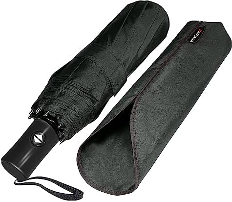 SIEPASA Compact Travel Umbrella - Windproof Auto OpenClose