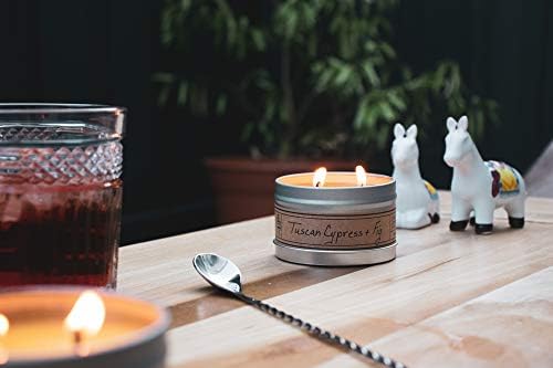 Premium Scented Soy Candle - Sea Salt Sandalwood - Travel Tin