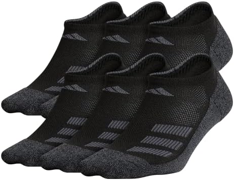 adidas Kids-Boys Cushioned Angle Stripe Socks 6-Pair