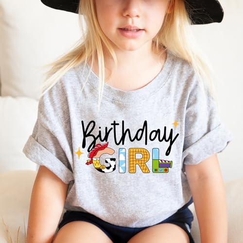 Birthday Girl Shirt Infinity and Beyond Toddler