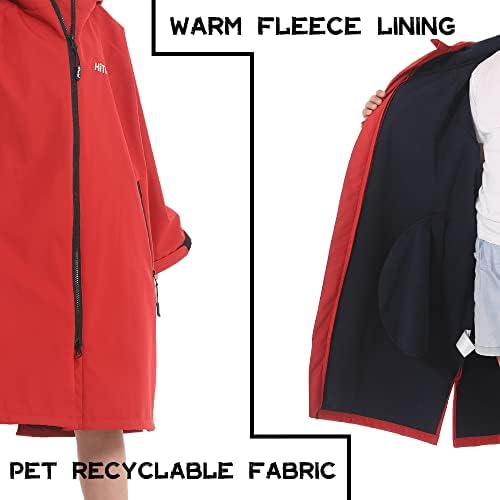 Hiturbo Kids Waterproof Windproof Swimmer Jacket