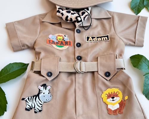 Personalized Safari Explorer Costume for Toddler 1