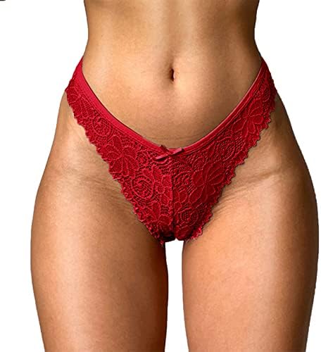 Plus Size Seamless Thong Panties Breathable Mid Waist
