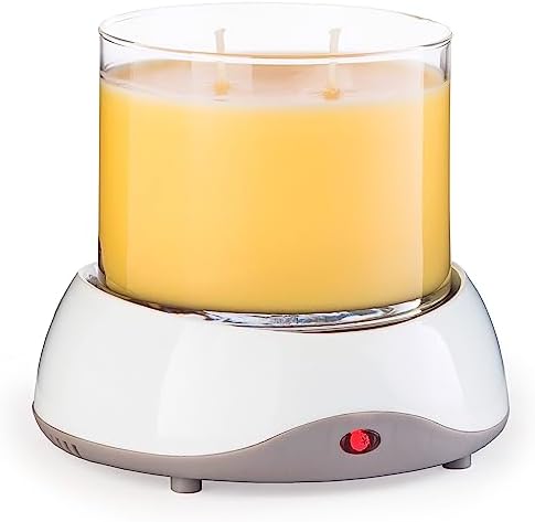 Candle Warmers ETC Auto Shutoff Candle Warmer Plate White Plug-in