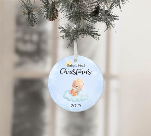Tubbie Basic Baby First Christmas Ornament 2023