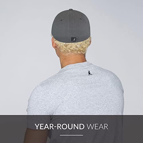 Kangol Sport Mens Wool Flex-fit Baseball Cap