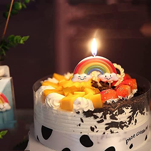 T-shin Rainbow Birthday Candle for Kids