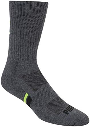 PUMA Mens 6 Pack Crew Socks - Comfort Style