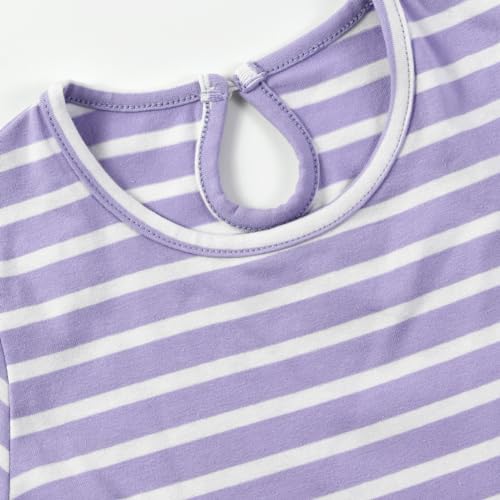 HILEELANG Easter Cotton Tunic Dress for Little Girls