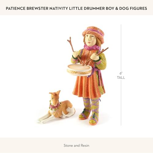 MACKENZIE-CHILDS Patience Brewster Nativity Figurine Set