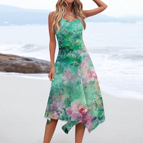 2024 Trendy Boho Floral Swing Dress for Women 1