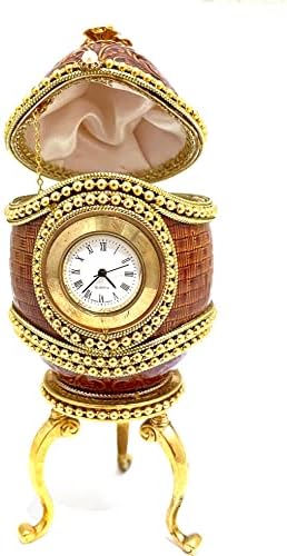 Faberge Style Decorative Trinket Box Egg