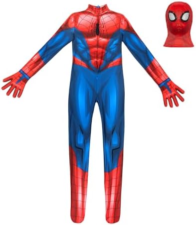 Marvel Spider-Man Youth Deluxe Zentai Costume
