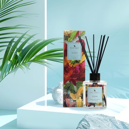 Silly Filly Reed Diffuser Set Ocean Fragrance