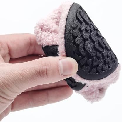 Kids Slippers with Cute Smile Faces Non-Slip Rubber Sole