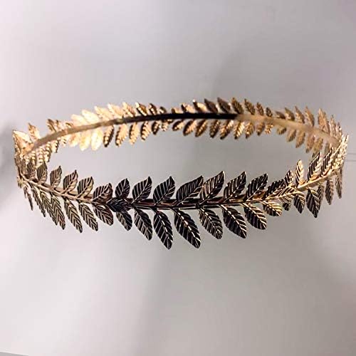 EAWIN Caesar Circlet Gold Leaf Headband for Costume 1