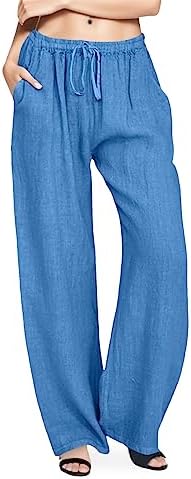 TTBDWiian Summer Linen Pants for Women
