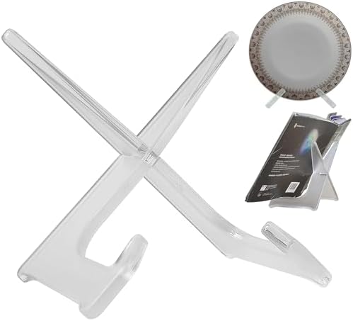 LRANFOW Plate Stand Easel Frame Holder for Photo Albums and Certificates