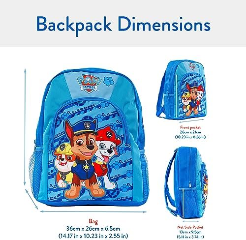 Paw Patrol Backpack for Boys - School Bag with Heroic Design