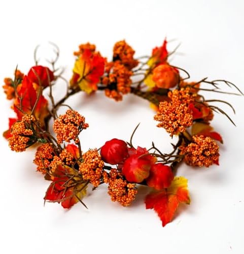 A Cheerful Giver Candle Ring Fall Themed