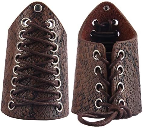 GelConnie Leather Wristband Viking Arm Guard