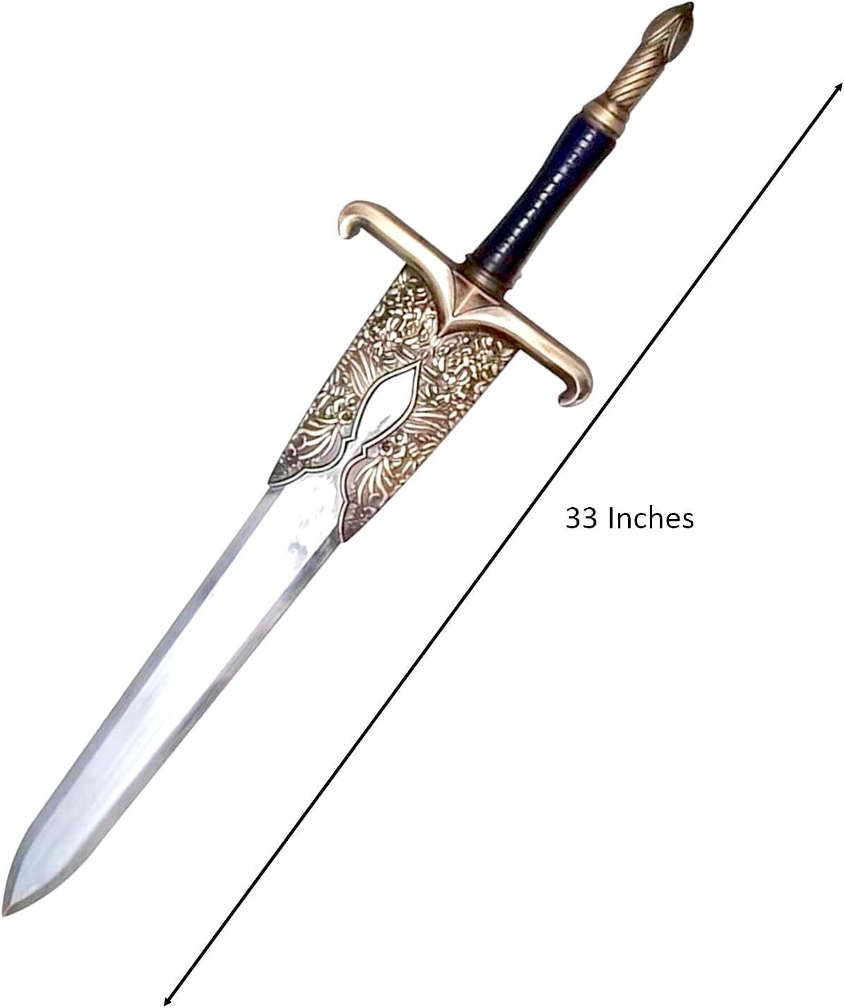 35 Inch Foam Medieval Sword - LARP 11 Replica Costume Prop