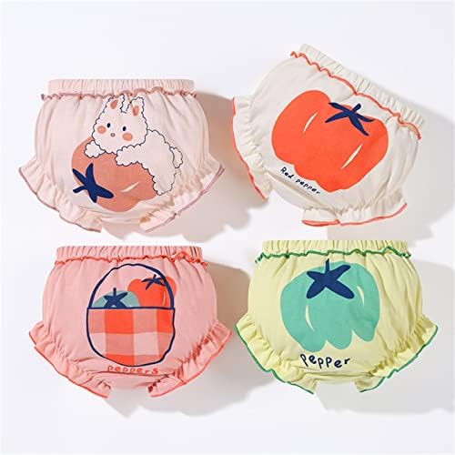 Generic Baby Ruffle Bloomers 4-Pack Newborn Girl Shorts