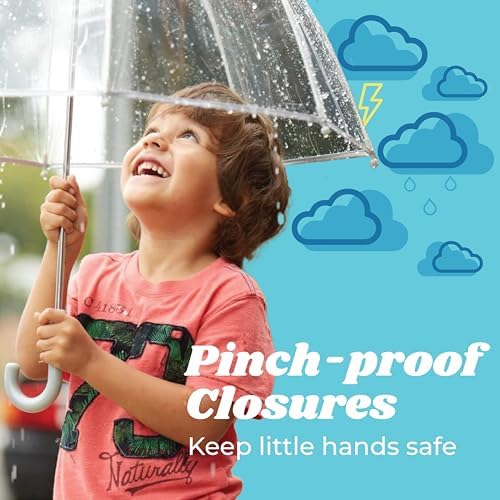 Totes Kids Clear Bubble Umbrella with Dome Canopy 1
